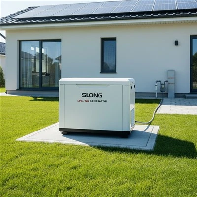20 KW битов природен газ LPG Бензинов генератор Три-дизайн с ниско ниво на шум