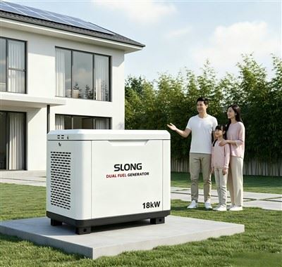 Газов генератор SLONG Тих енергоспестяващ генератор