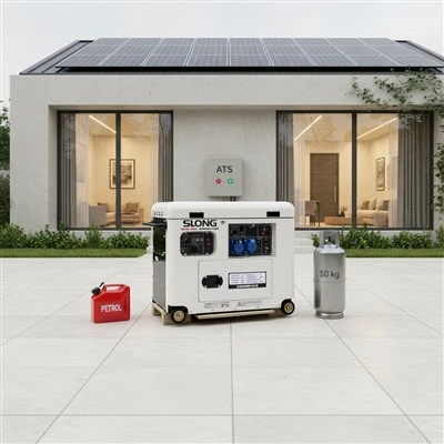 Слънчева система за битови генератори SLONG от 5kw до 30kw